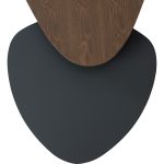 VINCI Wooden Triangle Nesting Coffee Table-Cocoa - Image 13