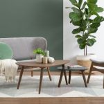 VINCI Wooden Triangle Nesting Coffee Table-Cocoa - Image 7