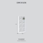 HAVIR 8 Compartment File Cabinet-Sonoma Dark - Image 5