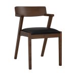 ZOLA PU Seat Dining Chair-Espresso