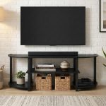 FLEXI POLE 4 Feet TV Rack-Black