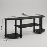 FLEXI POLE 4 Feet TV Rack-Black - Image 2