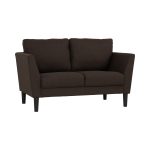 GHIBLI 2 Seater Fabric Sofa-Brown - Image 5