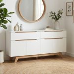 MARIAN 160cm Sideboard-White - Image 2