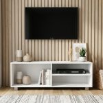 AMMAN 120cm 4 Feet TV Cabinet-White