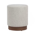AURA D37cm Arctus Fabric Round Stool-2 Color - Image 8