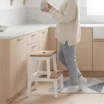 BOISE 20″ Solid Wood Step Stool-3 Colors