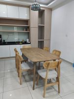 HADDEN 6 Seater Dining Set-Natural - Image 7