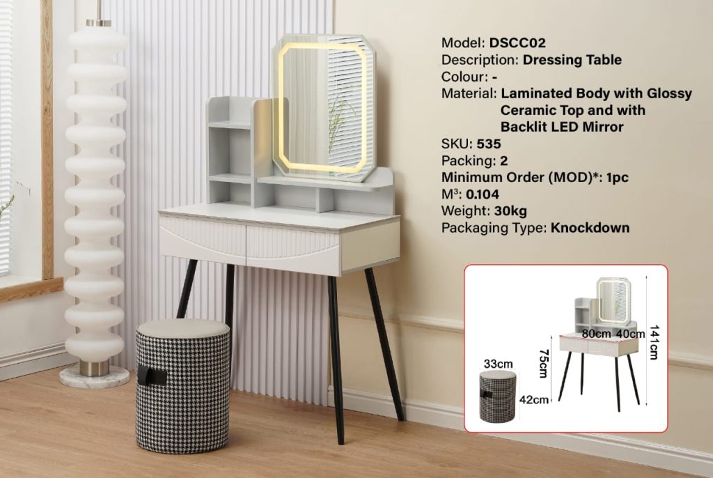 Yourliteamz vanity clearance table set