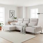 [Custom Made] ADELE 3 Seater Push Back L Shaped Sofa - Image 2