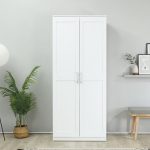 ARLO 2 Door Shelves  Storage Wardrobe-White