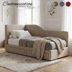 CUSTOM MADE-ELIJAH Drawer Storage Day Bed-2 Sizes