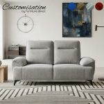[Custom Made] PHOEBE 2 Seater Push Back Sofa
