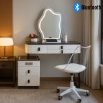 RAY LED Mirror Expandable Dressing Table Set