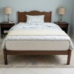 SYEDA Super Single Wooden Bed Frame-Dirty Oak - Image 2
