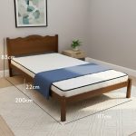 SYEDA Super Single Wooden Bed Frame-Dirty Oak - Image 3