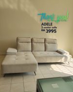 [Custom Made] ADELE 3 Seater Push Back L Shaped Sofa - Image 13