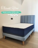[Taylor Made] NOAH Single & Super Single Size Divan Bed Frame - Image 10