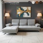 CUSTOM MADE-BEATRICE 3 Seater Push Back Easy Clean Fabric Sofa