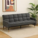 JODIE 3 Seater Sofa Bed-Grey