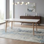 KOBE 200x90CM Ceramic Top Table-Natural