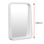SASA 45x58CM Wooden Stand Mirror-3 colors - Image 3