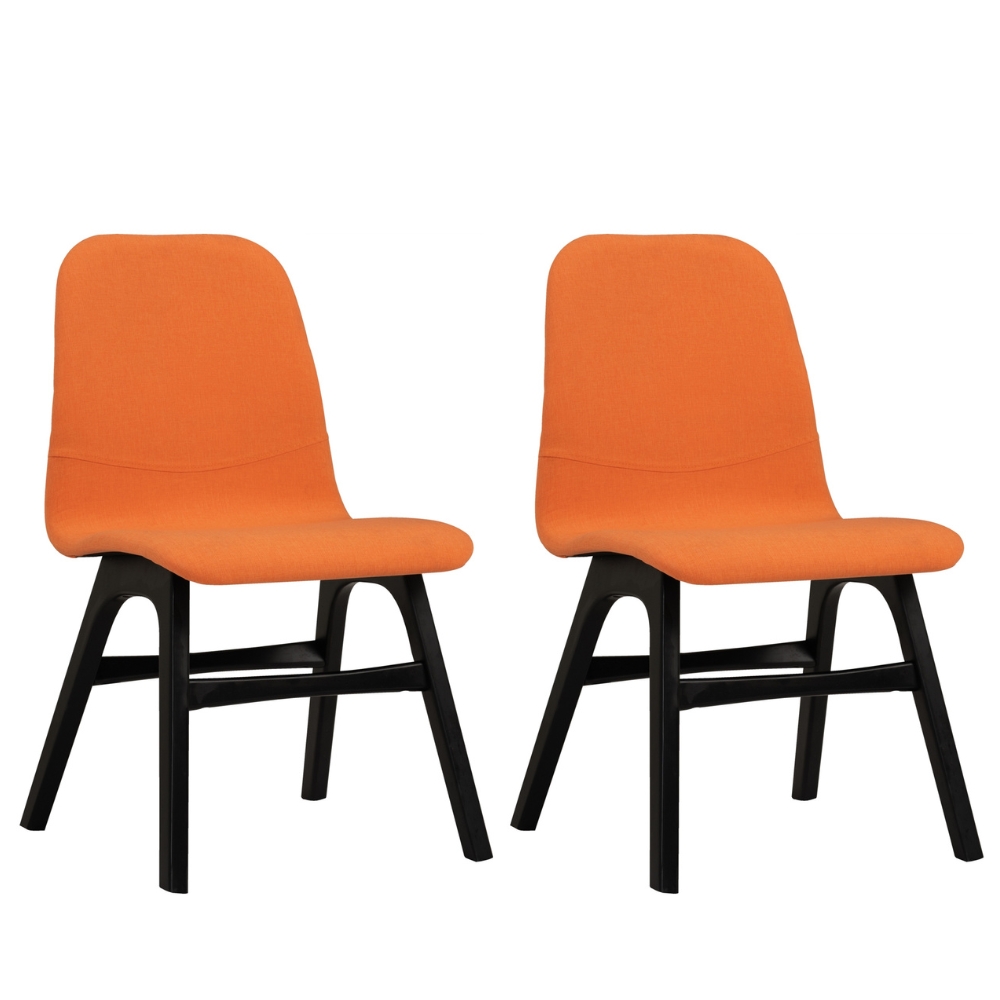 Funky orange 2025 chair