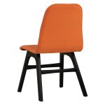 AVA Designer Dining Chair-Orange - Image 4