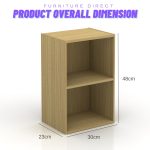 MANDY 2 Tier Storage Cube Cabinet-5 colors - Image 7