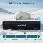 POLARÉ Luxe Plush 14 inch Pocket Spring Arctic Cool Fabric-2 Sizes - Image 4