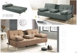 [Last Unit] LAUREN Sofa Bed With Cup Holder Arm Rest-Dark Grey - Image 3