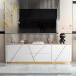 SHANIA 180CM TV Cabinet-White
