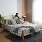 MIDORI Full Solid Wood Queen & King Bed Frame-Natural - Image 2