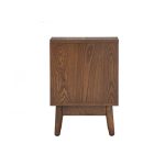 TENJI Wood Veneer Side Table-Cocoa - Image 6