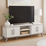 NAOMI 160cm 4 Door TV Cabinet-White