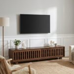 TOSHIKO 180CM Sliding Door TV Cabinet-Cocoa - Image 2