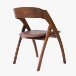 AMIRA Dining Chair-Walnut - Image 5