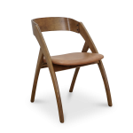 AMIRA Dining Chair-Walnut
