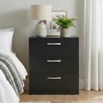 MEMPHIS 3 Drawer Chest-Black
