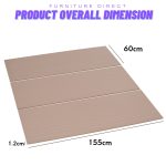 Queen Size Bed Base Panel-Beech - Image 3