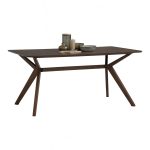 COPPER 160x90cm Dining Table-Cocoa
