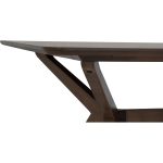 COPPER 160x90cm Dining Table-Cocoa - Image 5