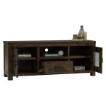 LAYTON 150cm Solid Wood TV Cabinet-Rustic Distress - Image 8