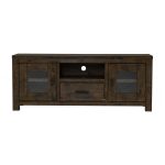 LAYTON 150cm Solid Wood TV Cabinet-Rustic Distress - Image 6