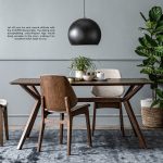 COPPER 160x90cm Dining Table-Cocoa - Image 2