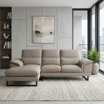 [Custom Made] CHARLOTTE 3 Seater L Shaped Faux Leather Sofa - Image 2