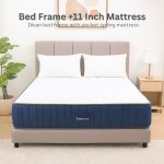 [Package] MANADO Bed With 11 Inch Pocket Spring Mattress-Queen & King