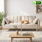 MEGAN Pet Friendly Sofa Bed-Beige