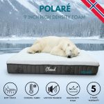 POLARÉ CLOUD 9 inch HD Foam With Arctic Cool Fabric Mattress-4 Sizes