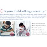 EMA Kids Adjustable Ergonomic Study Chair-Grey - Image 5
